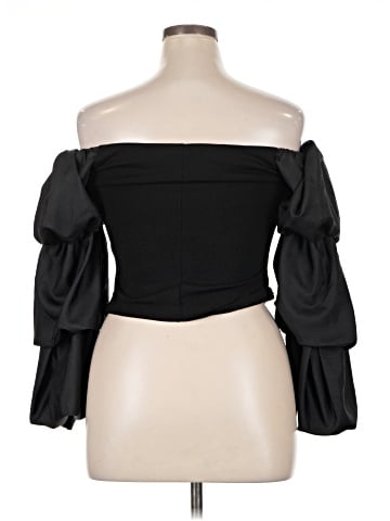 Sunday in Brooklyn 3/4 Sleeve Blouse (view 2)