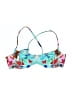 6 Shore Road Print Blue Swimsuit Top Size S - photo 1