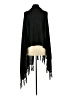 Mud Pie Black Poncho One size - photo 2