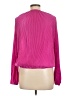 Unbranded 100% Polyester Pink Long Sleeve Blouse Size L - photo 2