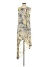 BCBGMAXAZRIA 100% Polyester Multi Color Gray Cocktail Dress Size S - photo 1