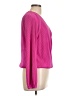 Unbranded 100% Polyester Pink Long Sleeve Blouse Size L - photo 4