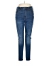 Madewell Hearts Blue Jeans Size 31 waist (tall) - photo 1