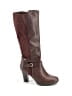 Assorted Brands Burgundy Boots Size 6 1/2 - photo 1