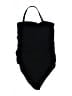 Serra Solid Black One Piece Swimsuit Size XL - photo 1