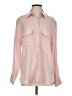 Zara Color Block Pink Long Sleeve Blouse Size XS - photo 1