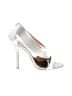 Badgley Mischka Silver Sandals Size 8 1/2 - photo 1