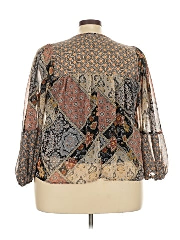 Maurices 3/4 Sleeve Blouse (view 2)