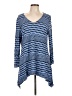 Tianello Blue 3/4 Sleeve Top Size L - photo 1