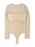 Klassy Network Tan Bodysuit Size L - photo 2