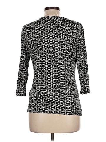 Dana Buchman 3/4 Sleeve Top (view 2)