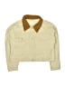 Assorted Brands 100% Cotton Solid Tan Jacket Size 10 - 12 - photo 1
