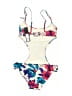 Marc by Marc Jacobs Floral Ivory One Piece Swimsuit Size M - photo 2