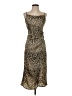 Re:named 100% Polyester Animal Print Gold Cocktail Dress Size S - photo 1