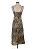 Re:named 100% Polyester Animal Print Gold Cocktail Dress Size S - photo 2