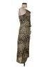 Re:named 100% Polyester Animal Print Gold Cocktail Dress Size S - photo 4