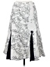 Final Touch Graphic Gray Formal Skirt Size S - photo 2