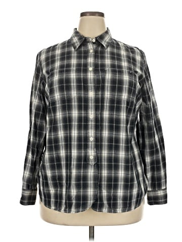 Lauren Jeans Co. Long Sleeve Button-Down Shirt (view 1)