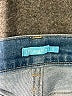 J. McLaughlin 100% Cotton Color Block Blue Jeans Size 6 - photo 7