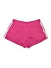 Adidas 100% Polyester Color Block Pink Athletic Shorts Size M - photo 1