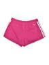 Adidas 100% Polyester Color Block Pink Athletic Shorts Size M - photo 2