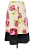 Eyeshadow Print Ivory Formal Skirt Size 3 - photo 2