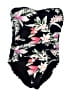 Tommy Bahama Floral Black One Piece Swimsuit Size L (estimated) - photo 1