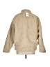 Forever 21 100% Polyester Ivory Faux Fur Jacket Size M - photo 2
