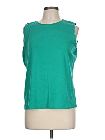 Christopher & Banks Sleeveless T-Shirt (view 1)