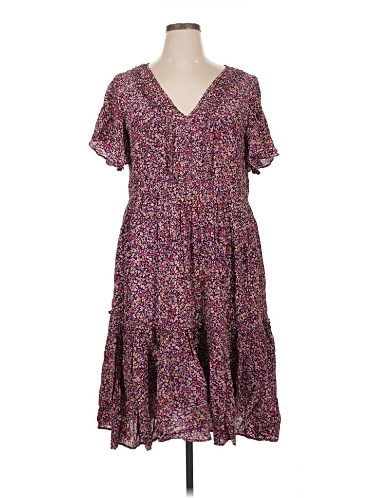 Pre-owned Sundance Casual Dress In Purple