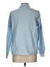 Laurence Tavernier Blue Long Sleeve Blouse Size L - photo 2