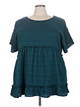 Emery Rose Short Sleeve Blouse