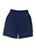 Crown & Ivy Solid Blue Shorts Size 10 - photo 2
