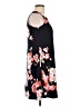 Perceptions Floral Black Casual Dress Size 12 Petite - photo 4