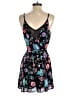 Express 100% Polyester Floral Black Romper Size 6 - photo 2