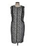Calvin Klein Animal Print Gray Cocktail Dress Size 12 - photo 1