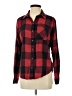 Magellan Outdoors Plaid Red Long Sleeve Button-Down Shirt Size S - photo 1