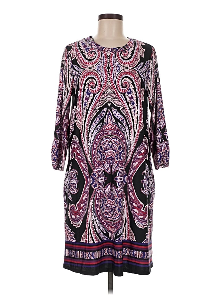 Pre-owned Apt. 9 Casual Dress In Purple