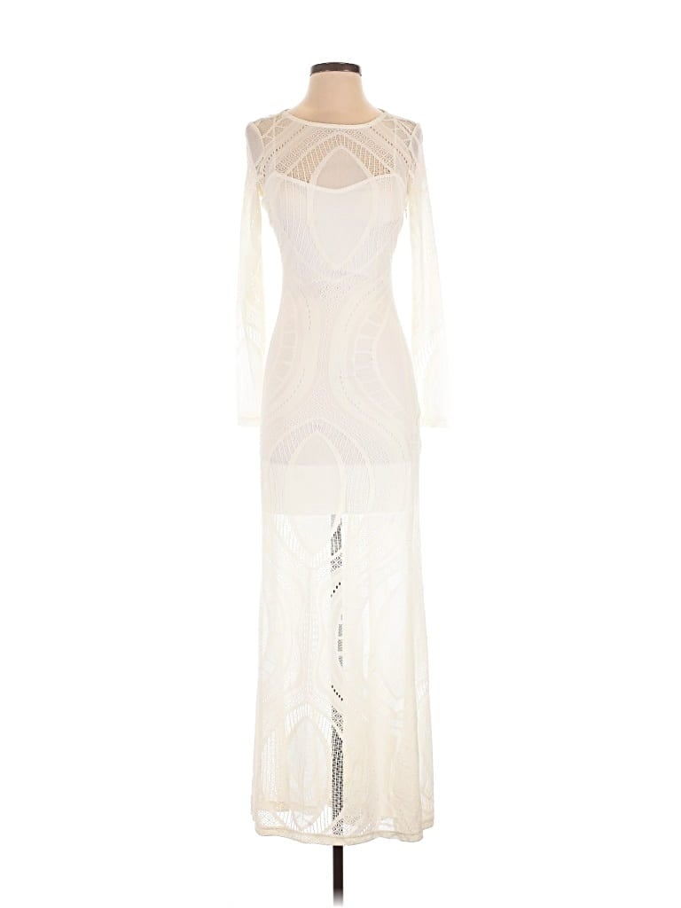 Pre-owned Mystic Cocktail Dress In Ivory