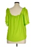 CeCe Green Short Sleeve Blouse Size XL - photo 2