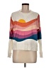 Faherty 100% Organic Cotton Color Block White Pullover Sweater Size M - photo 1