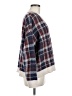 Banana Republic Plaid Blue Pullover Sweater Size M - photo 4
