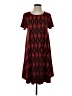 Lularoe Chevron-herringbone Red Casual Dress Size S - photo 1