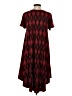 Lularoe Chevron-herringbone Red Casual Dress Size S - photo 2