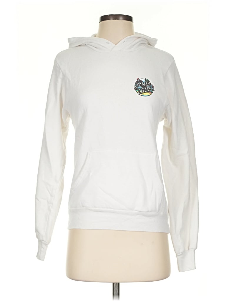 Pre-owned Originality Pullover Hoodie In White