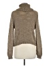 Divided by H&M Tweed Tan Turtleneck Sweater Size 6 - photo 2