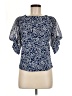 Assorted Brands Blue Short Sleeve Blouse One size - photo 1