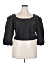 Levi's Black 3/4 Sleeve Blouse Size 2X - photo 1