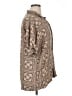Assorted Brands 100% Viscose Paisley Brown Short Sleeve Button-Down Shirt Size XL - photo 4