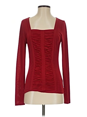 Carmen Carmen Marc Valvo Long Sleeve Top (view 1)